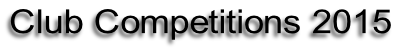 Club Competitions 2015